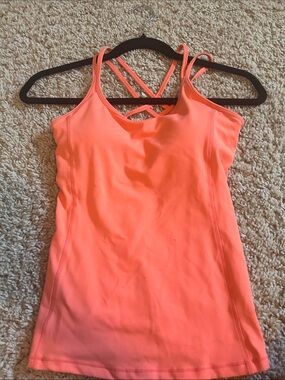Women's Coral Strappy Tank Top